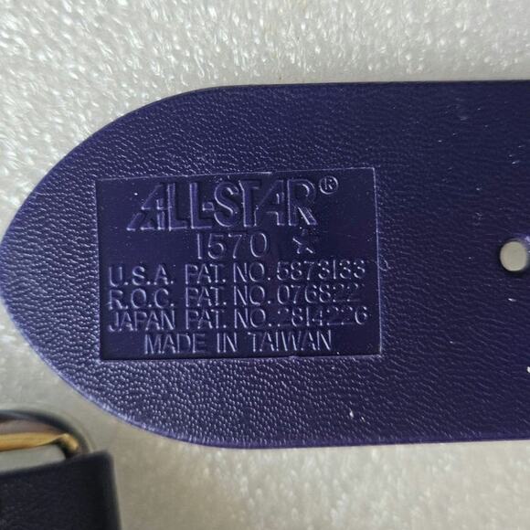All Star Purple Baseball adult Belt THE HELIX- LIFETIME ELASTIC BELT 1570 - Picture 4 of 10